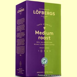 Кофе молотый Löfbergs Lila Medium Roast 500 гр.
