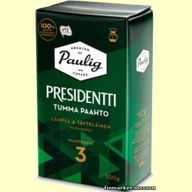 Кофе молотый Paulig Presidentti Tumma Paahto 500 гр.