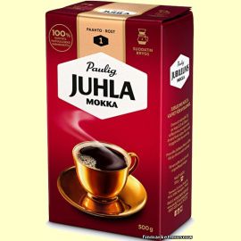 Кофе молотый Paulig Juhla Mokka 1 (для кофеварки) 500 гр.
