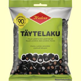 Конфеты лакричные Halva Täytelaku 400 гр.