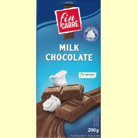 Шоколад молочный fin CARRE 200 гр.