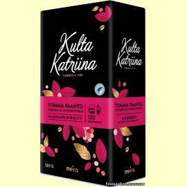 Кофе молотый Kulta Katriina Tumma Paahto (помол для кофейника) 500 гр.