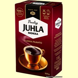 Кофе молотый Paulig Juhla Mokka Tumma Paahto 500 гр.