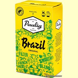 Кофе молотый Paulig Brazil Original 500 гр.