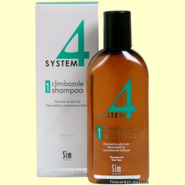 Шампунь SYSTEM4 1 CLIMBAZOLE для нормальной и жирной кожи головы 215 мл.