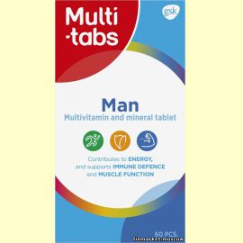 Multi-tabs® Man 60 табл.