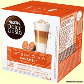 Кофе в капсулах Nescafé Dolce Gusto Latte Macchiato Caramel 16 шт.