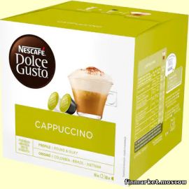 Кофе в капсулах Nescafé Dolce Gusto Cappuccino (КАПУЧИНО) (8+8) 16 шт.