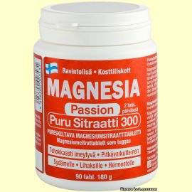 Magnesia Passion Puru Sitraatti 300 90 табл.