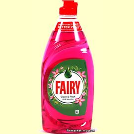 Жидкость для мытья посуды Fairy Clean & Fresh pink jasmine 520 мл.