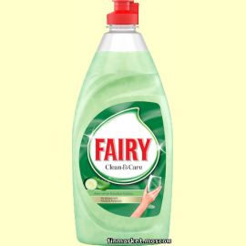 Жидкость для мытья посуды Fairy Clean&Care Aloe Vera&Kurkku 500 мл.