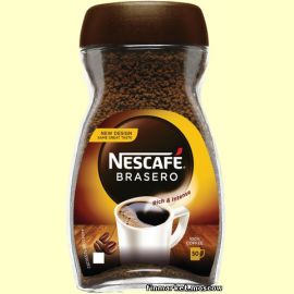 Кофе растворимый Nescafe Brasero (стеклянная банка) 100 гр.