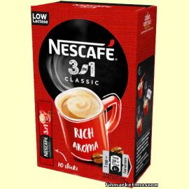 Кофейный напиток Nescafé Classic 3in1 10 шт./165 гр.