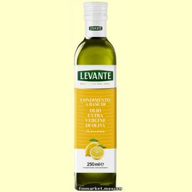 Масло оливковое Levante Olio extravergine di oliva al limone 250 мл.