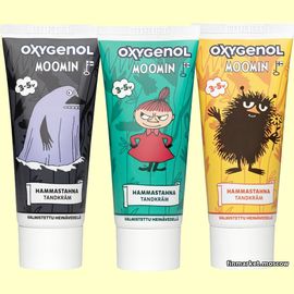 Зубная паста для детей Oxygenol Muumi 3-5 лет 50 мл.