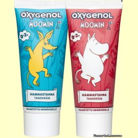 Зубная паста для детей Oxygenol Muumi 0-2 лет 50 мл.