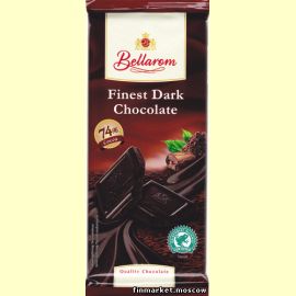 Шоколад тёмный Bellarom Finest Dark Chocolate 74% 100 гр.