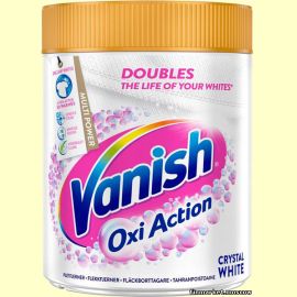 Пятновыводитель Vanish Gold Oxy Action Crystal White 470 гр.