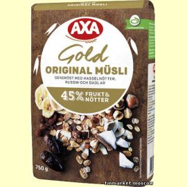 Мюсли AXA Müsli Gold Original 750 гр.