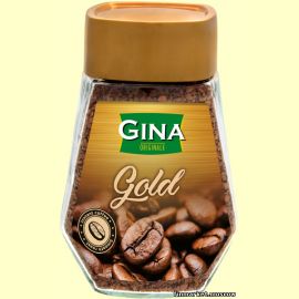 Кофе растворимый GINA Kaffee Instant Gold (стеклянная банка) 200 гр.