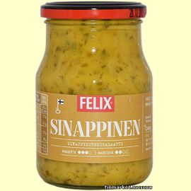 Салат из огурцов с горчицей Felix sinappikurkkusalaatti 390 гр.