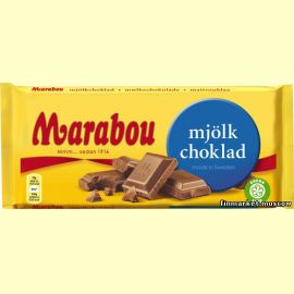 Шоколад молочный Marabou Mjölkchoklad 200 гр.