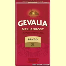 Кофе молотый Gevalia Mellanrost BRYGG 450 гр.