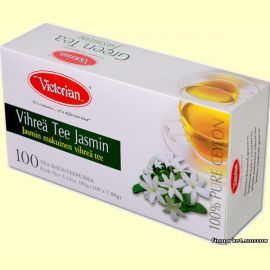 Чай зеленый Victorian Green Tea Jasmine 100 пакетиков