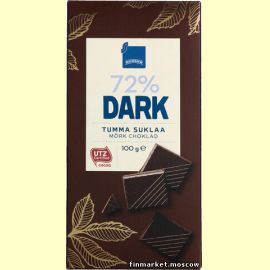 Шоколад темный Rainbow Dark 72 % 100 гр.