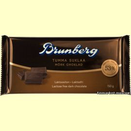 Шоколад темный Brunberg Tumma suklaa 150 гр.