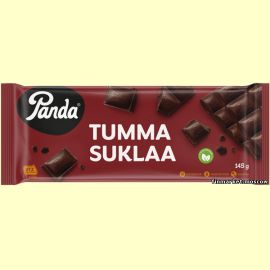 Шоколад темный Panda Tumma suklaa 145 гр.