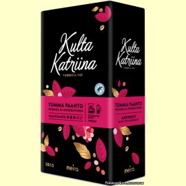 Кофе молотый Kulta Katriina Tumma Paahto (помол для кофеварки) 500 гр.