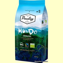 Кофе в зёрнах Paulig Mundo 500 гр.