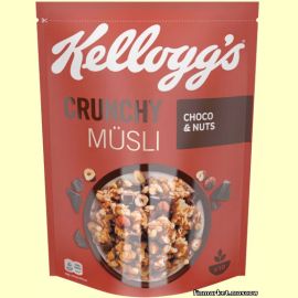 Мюсли Kellogg's Crunchy Müsli Choco & Nuts 450 гр.