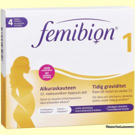 FEMIBION 1 RASKAUS Витаминный препарат для начальной стадии беременности 28 табл.
