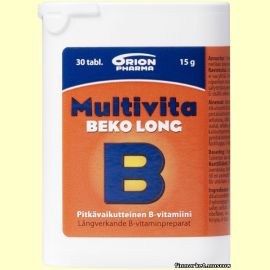 Multivita Beko Long 30 табл.