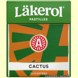 Пастилки лакричные Läkerol Classic Cactus 25 гр.