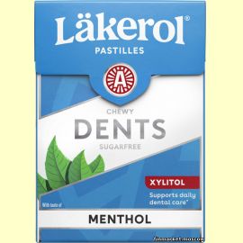 Пастилки Läkerol Dents Menthol 85 гр.