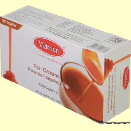 Чай чёрный Victorian Tea Caramel Karamell Smaksatt Te 100 пакетов