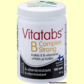 Vitatabs® B-Complex Strong Витамин B 100 табл.