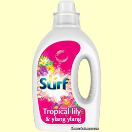 Гель для стирки цветного белья Surf Tropical Lily & Ylang ylang 920 мл.