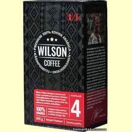 Кофе молотый Wilson Coffee 100% Kenian Arabica (обжарка 4) 500 гр.
