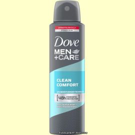 Антиперспирант спрей Dove Men+Care AP Spray Clean Comfort 150 мл.