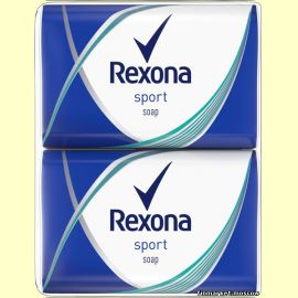 Мыло туалетное Rexona Sport 2x125 гр.
