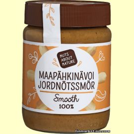 Масло арахисовое мягкое NUTS ABOUT NATURE Maapähkinävoi Smooth 340 гр.