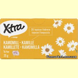 Чай пакетированный из цветков ромашки X-tra Kamomillatee 20 шт.