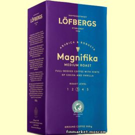 Кофе молотый Löfbergs Magnifika 500 гр.