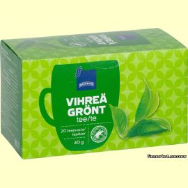 Чай зелёный пакетированный Rainbow Vihreä tee 20 шт.