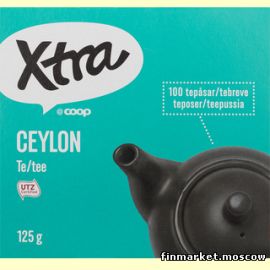 Чай чёрный цейлонский пакетированный X-tra Ceylon tee 100 шт.