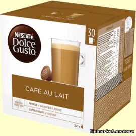 Кофе в капсулах Nescafé Dolce Gusto Café au Lait 30 шт.